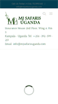 Mobile Screenshot of mjsafarisuganda.com